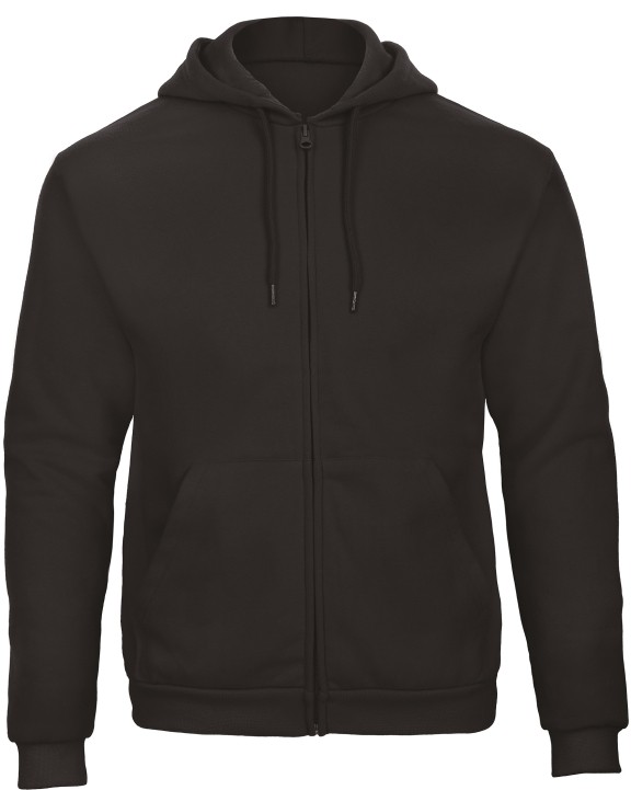 Sweat-shirts personnalisable B&C Sweatshirt capuche zippé ID.205