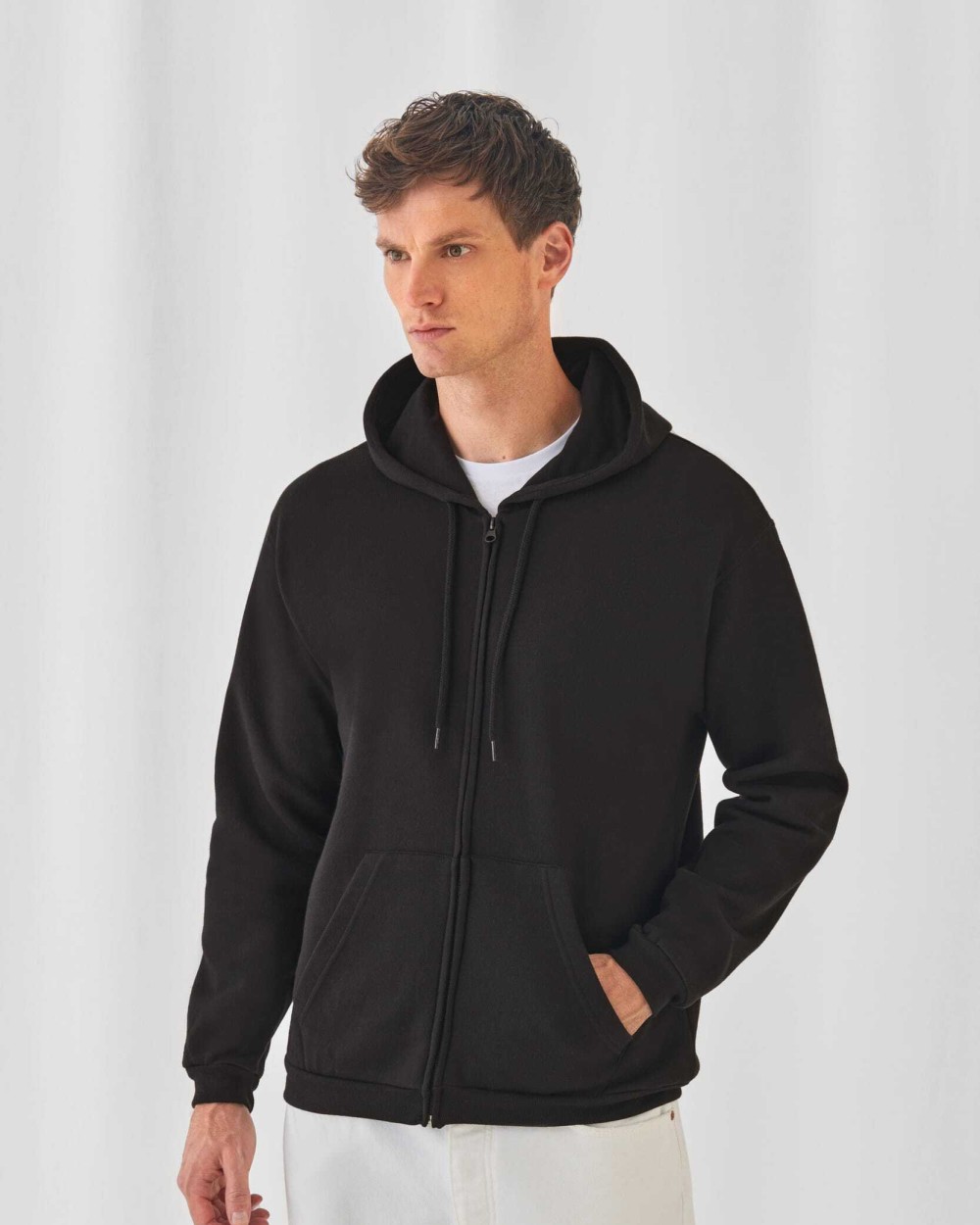 B&C ID.205 Hooded Full Zip Sweatshirt Sweatshirts personalisierbar