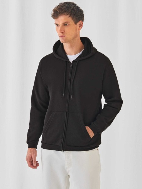 Sweat-shirts à personnaliser B&C Sweatshirt capuche zippé ID.205 