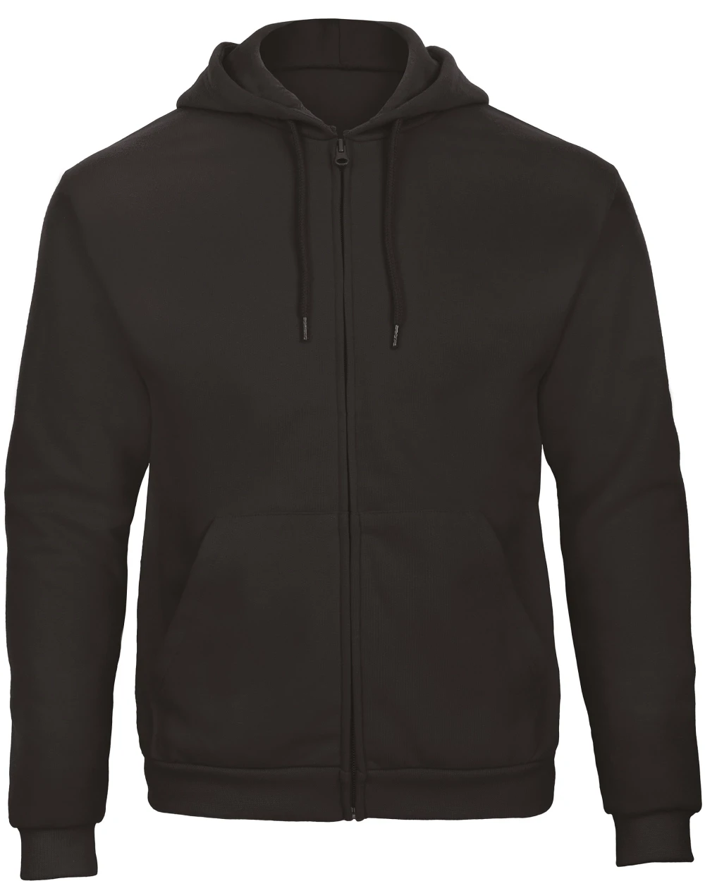 Sweaters & hoodies B&C ID.205 Hooded Full Zip Sweatshirt voor bedrukking &amp; borduring