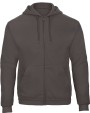Sweat-shirts personnalisable B&C Sweatshirt capuche zippé ID.205