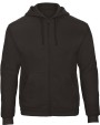 Sweaters & hoodies B&C ID.205 Hooded Full Zip Sweatshirt voor bedrukking &amp; borduring