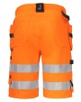 Bermuda's & Shorts JOBMAN 2207 Hi-Vis Shorts HP voor bedrukking &amp; borduring