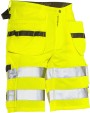 JOBMAN 2207 Kurze Hose Hi-Vis Bermudas & Shorts personalisierbar