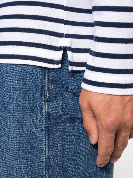 T-Shirts à personnaliser KARIBAN Marinière manches longues homme 