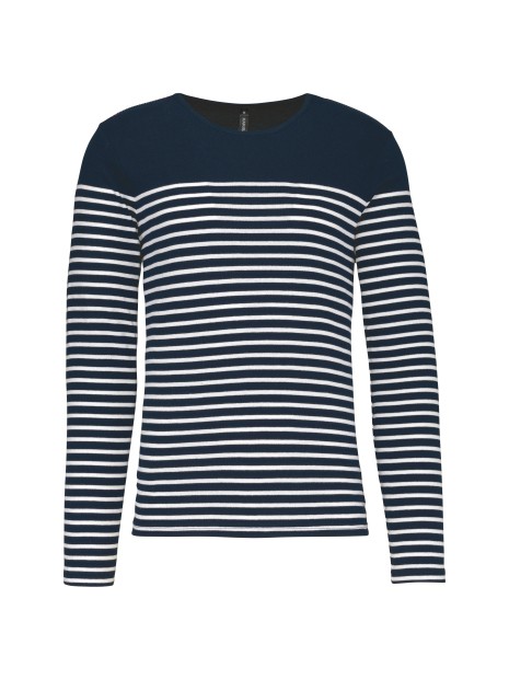 KARIBAN Marinière manches longues homme /api/colors/4c56d9a2-217a-4a2b-a210-79f642860e95 personnalisable