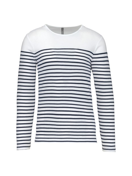 KARIBAN Marinière manches longues homme /api/colors/ca65086d-7892-42a6-b871-d99cb94664fc personnalisable