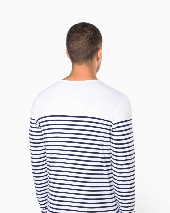 T-Shirts personnalisable Kariban Marinière manches longues homme
