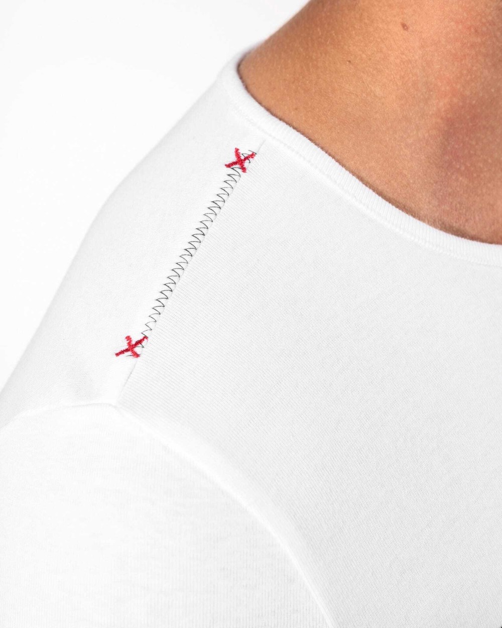 T-shirts KARIBAN Gestreept heren-t-shirt lange mouwen voor bedrukking &amp; borduring