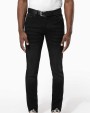 KARIBAN Basic Herren Jeanshose mit Polyester Hosen personalisierbar