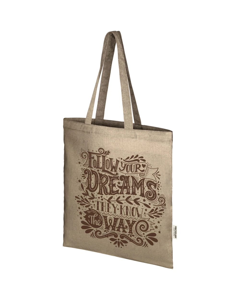 Tote bags 4DO Pheebs 150 g/m² Aware™ gerecyclede draagtas  voor bedrukking &amp; borduring