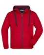 Sweaters & hoodies JAMES & NICHOLSON Men's Doubleface Jacket voor bedrukking &amp; borduring