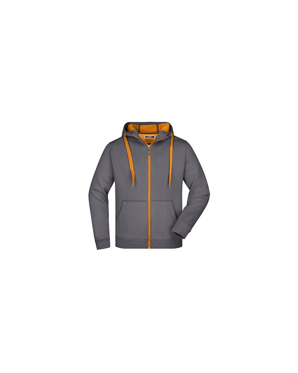 Sweaters & hoodies JAMES & NICHOLSON Men's Doubleface Jacket voor bedrukking &amp; borduring