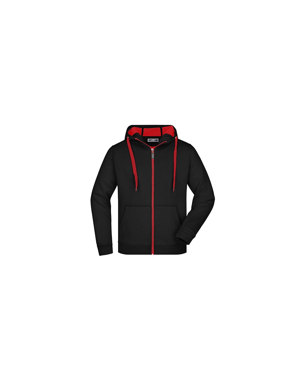 Sweaters & hoodies JAMES & NICHOLSON Men's Doubleface Jacket voor bedrukking &amp; borduring