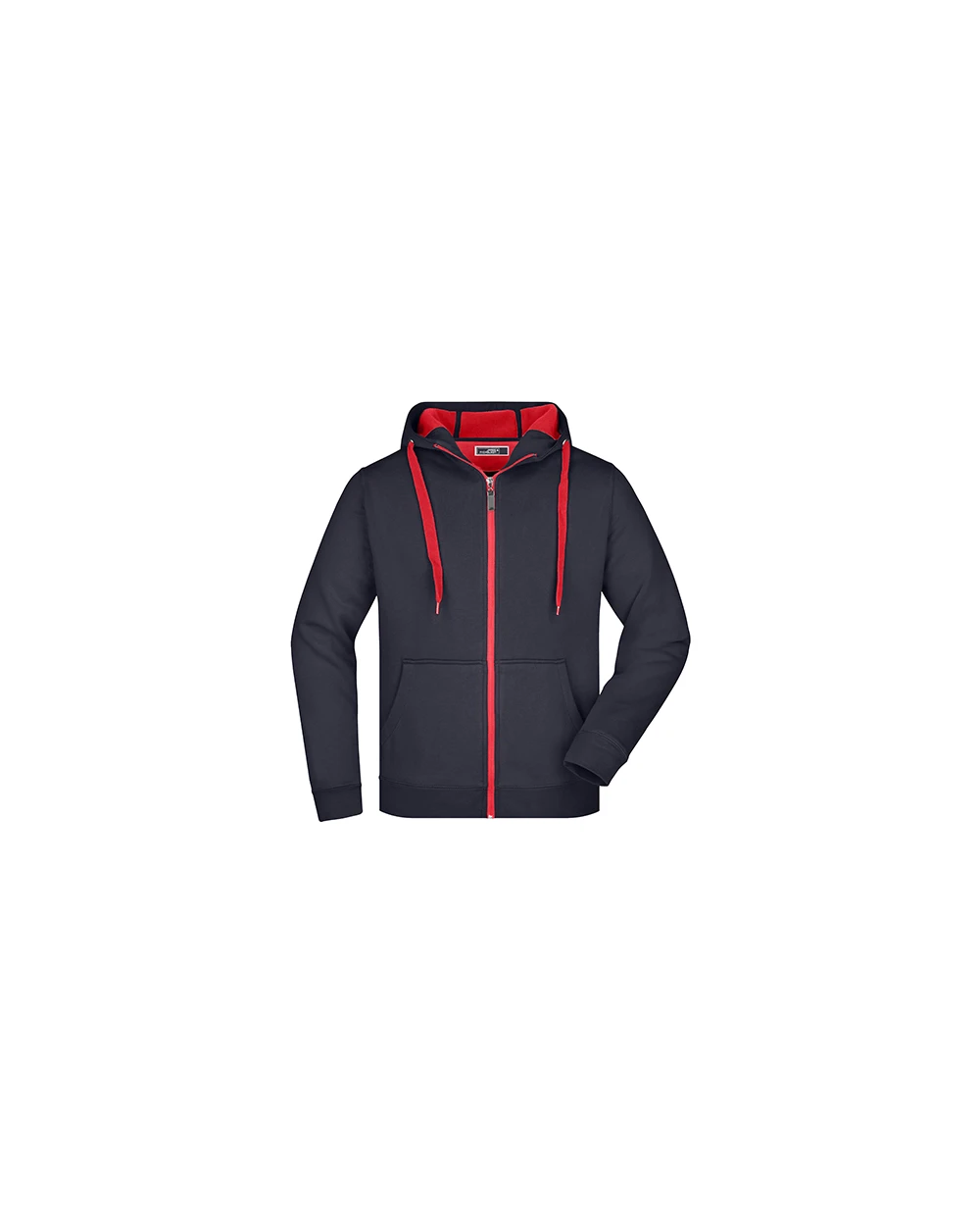 Sweat-shirts personnalisable JAMES & NICHOLSON Men's Doubleface Jacket
