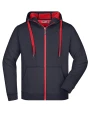 Sweat-shirts personnalisable JAMES & NICHOLSON Men's Doubleface Jacket