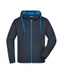 Sweaters & hoodies JAMES & NICHOLSON Men's Doubleface Jacket voor bedrukking &amp; borduring