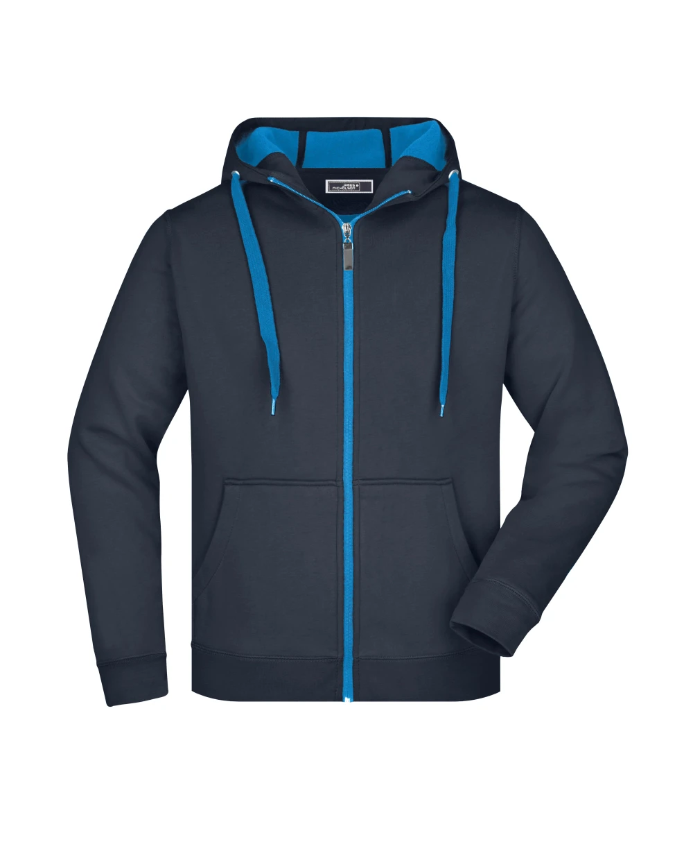 Sweat-shirts personnalisable JAMES & NICHOLSON Men's Doubleface Jacket