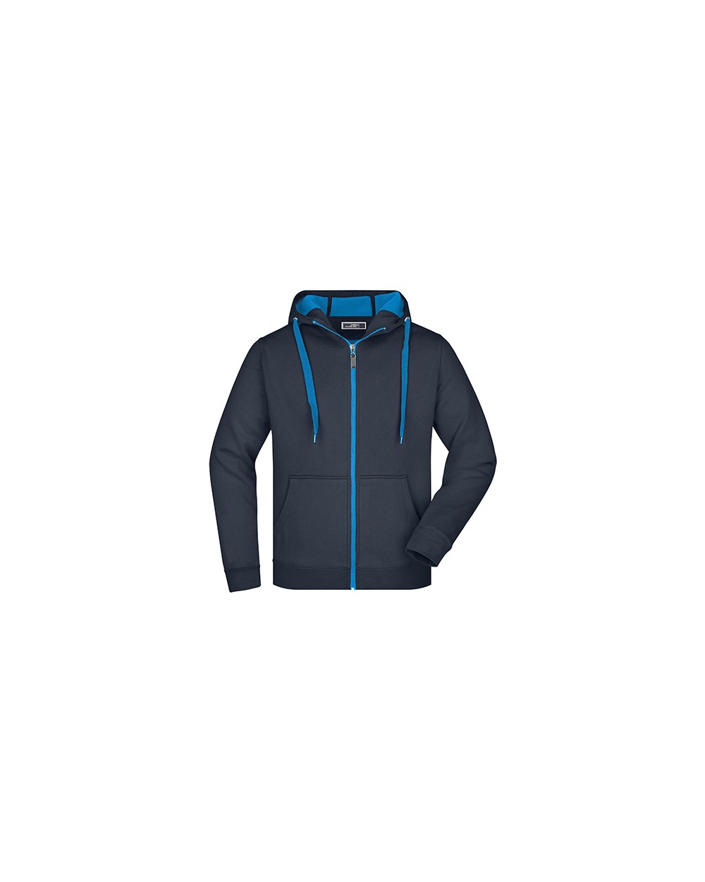 JAMES & NICHOLSON Men's Doubleface Jacket Sweatshirts personalisierbar