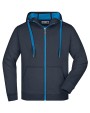 Sweat-shirts personnalisable JAMES & NICHOLSON Men's Doubleface Jacket