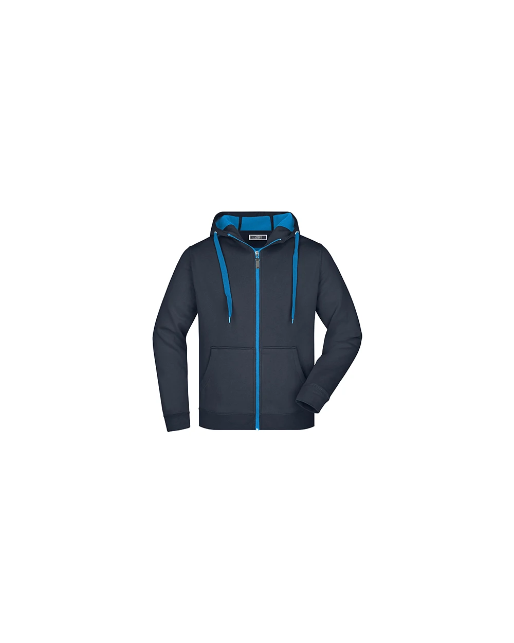 Sweat-shirts personnalisable JAMES & NICHOLSON Men's Doubleface Jacket
