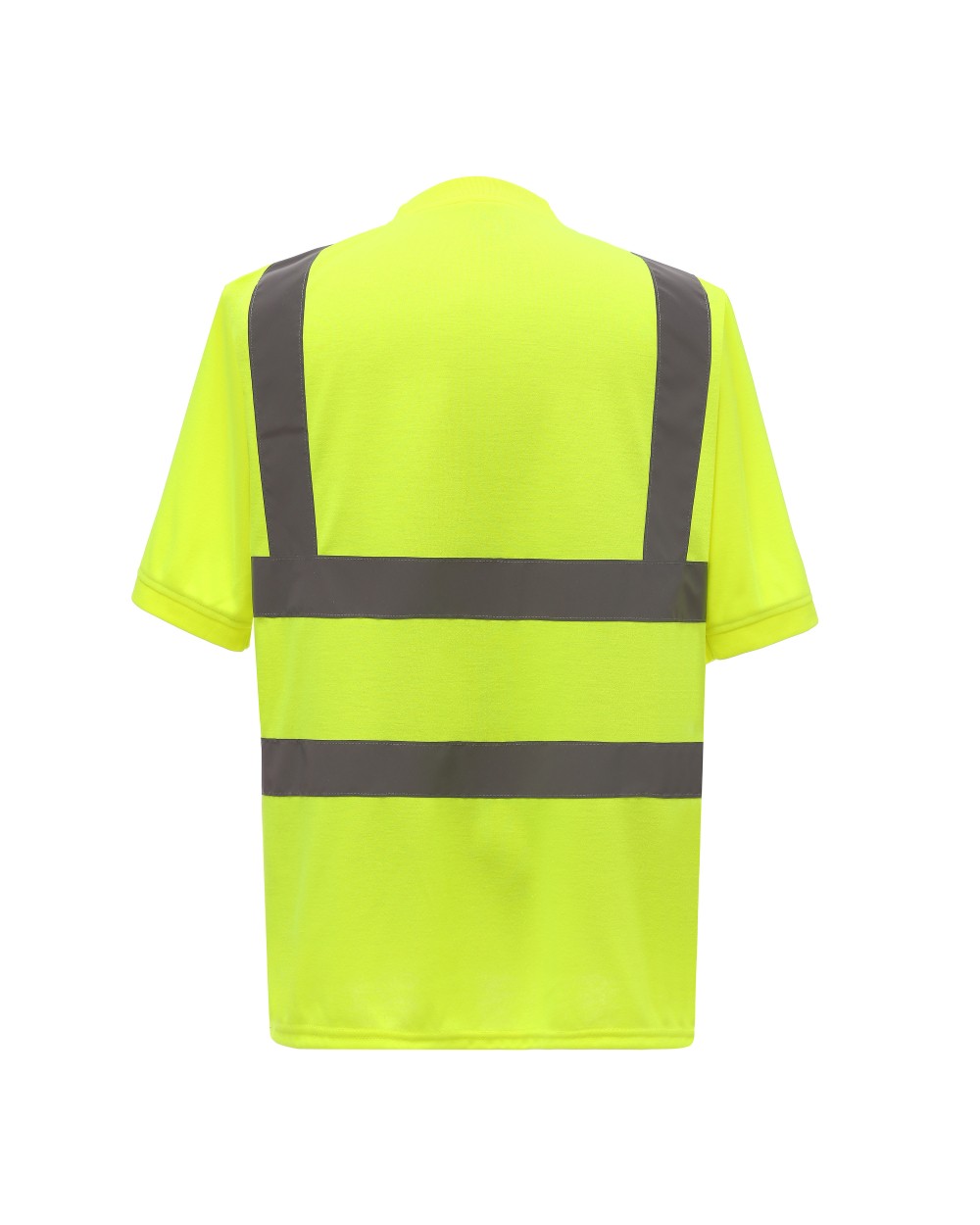 T-shirts YOKO Veiligheids T-shirt met korte mouwen voor bedrukking &amp; borduring