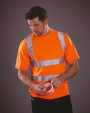 T-shirts YOKO Veiligheids T-shirt met korte mouwen voor bedrukking &amp; borduring