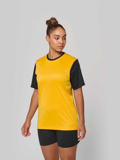 T-Shirts à personnaliser PROACT Maillot manches courtes bicolore unisexe 