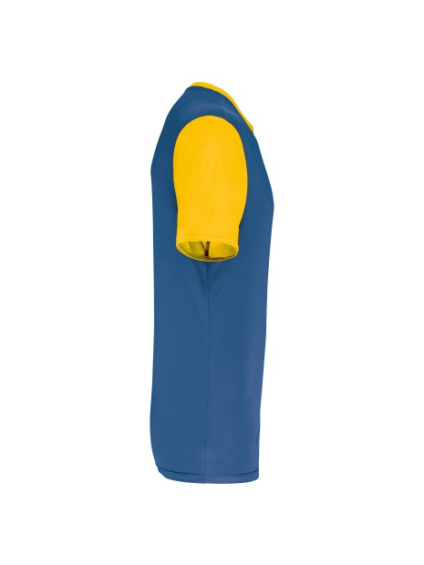 PROACT Maillot manches courtes bicolore unisexe /api/colors/e87718ab-94a2-4b9d-8d4e-b5db3c06fd33 personnalisable