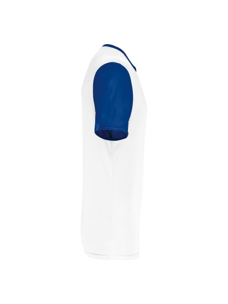 PROACT Maillot manches courtes bicolore unisexe /api/colors/ccc240bf-25e5-477a-911d-e0beb87e829b personnalisable