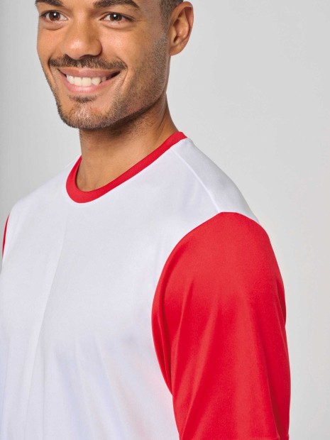 T-Shirts à personnaliser PROACT Maillot manches courtes bicolore unisexe 