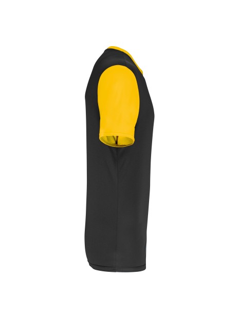 PROACT Maillot manches courtes bicolore unisexe /api/colors/f4b00592-40e5-4812-b7ec-80bd0a9b410e personnalisable