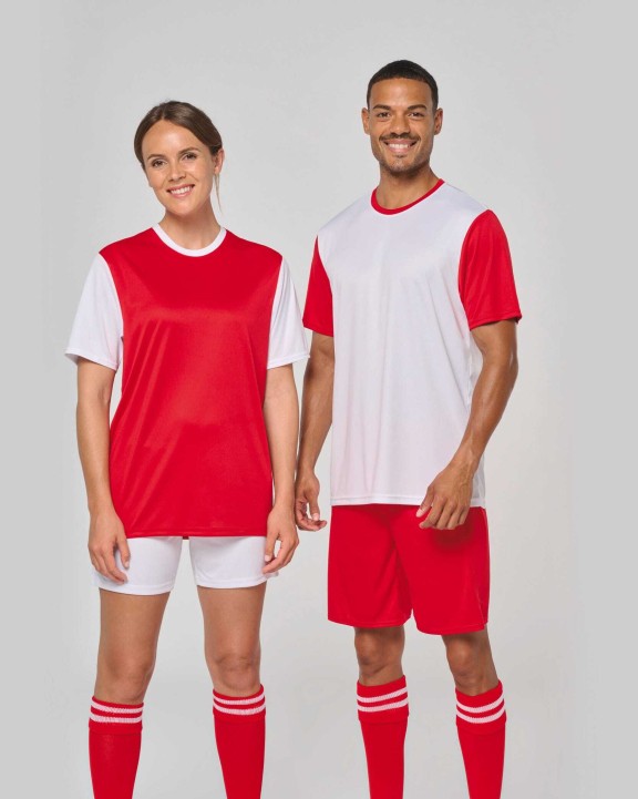 T-Shirts personnalisable PROACT Maillot manches courtes bicolore unisexe
