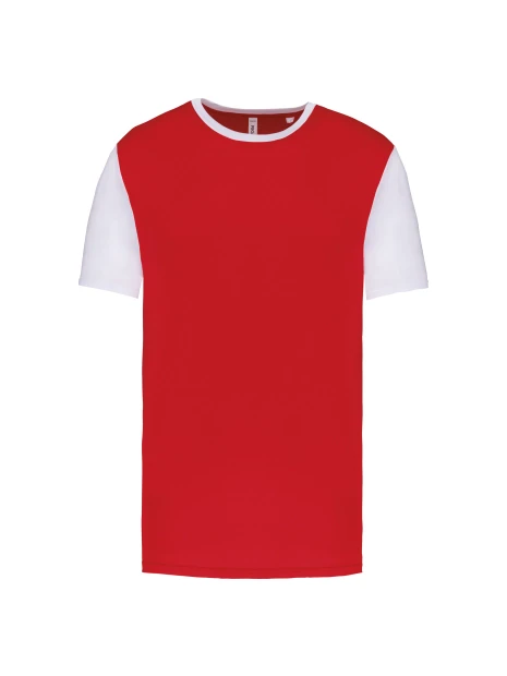 PROACT Maillot manches courtes bicolore unisexe /api/colors/0b34cdc4-b5c4-41c0-aec2-5ee6797d0ec4 personnalisable