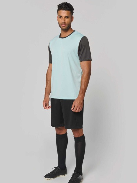 T-Shirts à personnaliser PROACT Maillot manches courtes bicolore unisexe 