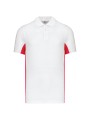 KARIBAN Polo piqué manches courtes bicolore homme /api/colors/9f92a202-c244-4977-9a4f-b1dea2a1d7fd personnalisable