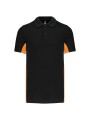KARIBAN Polo piqué manches courtes bicolore homme /api/colors/a825d0cb-4b81-4fb3-8c4e-0cffe2e80eec personnalisable