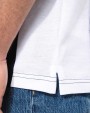 KARIBAN Zweifarbiges Kurzarm-Polohemd für Herren. Aus Baumwollpiqué Poloshirts personalisierbar