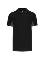KARIBAN Polo piqué manches courtes bicolore homme /api/colors/a1f9207a-e233-4d3a-97f0-056a56617a96 personnalisable