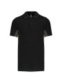 KARIBAN Polo piqué manches courtes bicolore homme /api/colors/a1f9207a-e233-4d3a-97f0-056a56617a96 personnalisable