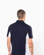 Polos personnalisable KARIBAN Polo piqué manches courtes bicolore homme