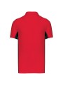 KARIBAN Polo piqué manches courtes bicolore homme /api/colors/b50d1b8c-b02f-4ec6-9360-ffd14b5df30b personnalisable