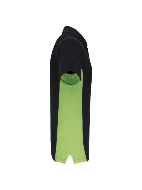 KARIBAN Polo piqué manches courtes bicolore homme /api/colors/8ac0e83a-0753-4214-93bd-d7d079ccdcca personnalisable