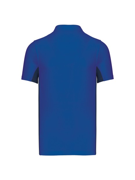 KARIBAN Polo piqué manches courtes bicolore homme /api/colors/c4441d3f-c80d-4a32-8e30-cfe68fa9ccfb personnalisable