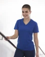 T-Shirts personnalisable COTTOVER T-SHIRT MANCHES COURTES COL V FEMME - CERTIFIÉ GOTS
