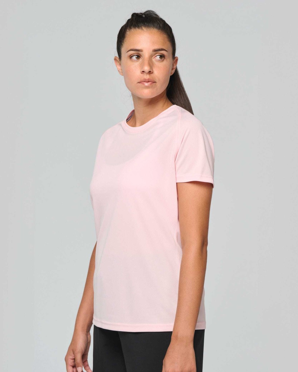 PROACT Damen Basic Sport Funktionsshirt Kurzarm T-Shirts personalisierbar