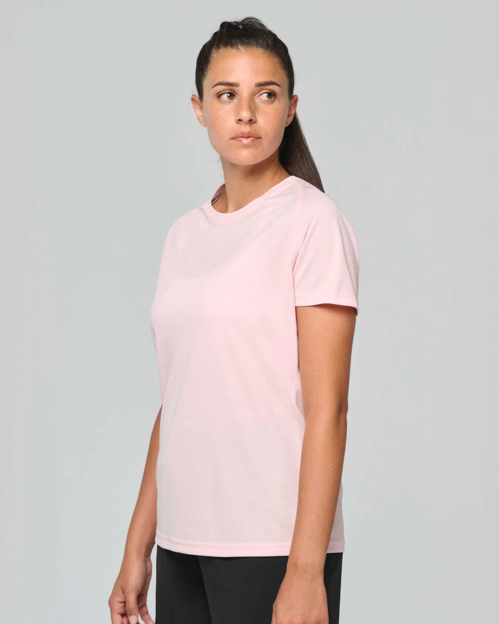 PROACT Damen Basic Sport Funktionsshirt Kurzarm T-Shirts personalisierbar