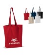4DO Umhängetasche Leinwand 250g/m² 41x12x43cm Taschen personalisierbar