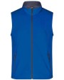Softshells JAMES & NICHOLSON Men`s Promo Softshell Vest voor bedrukking &amp; borduring