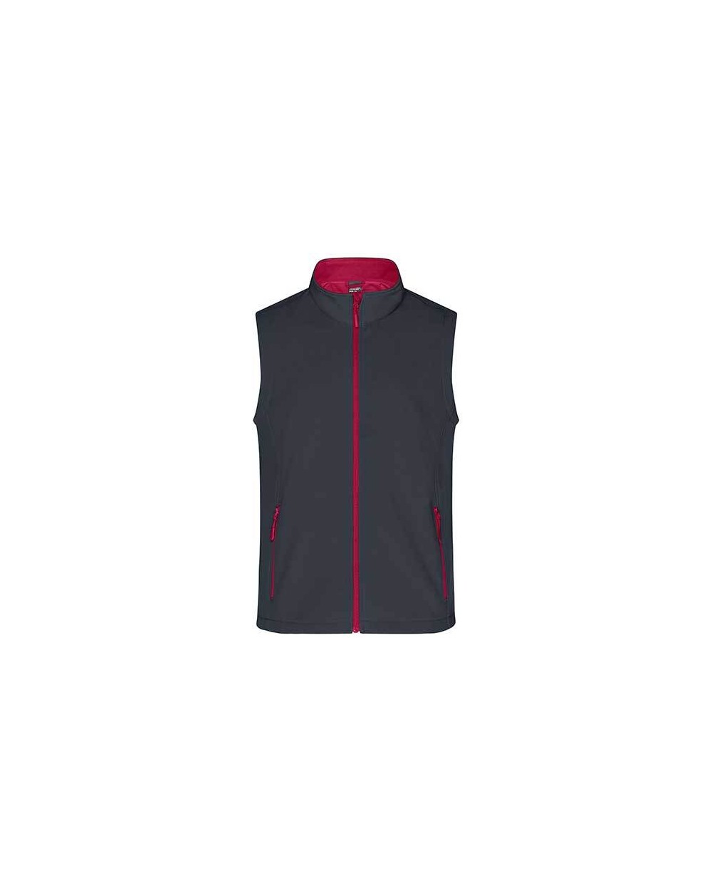 Softshells JAMES & NICHOLSON Men`s Promo Softshell Vest voor bedrukking &amp; borduring